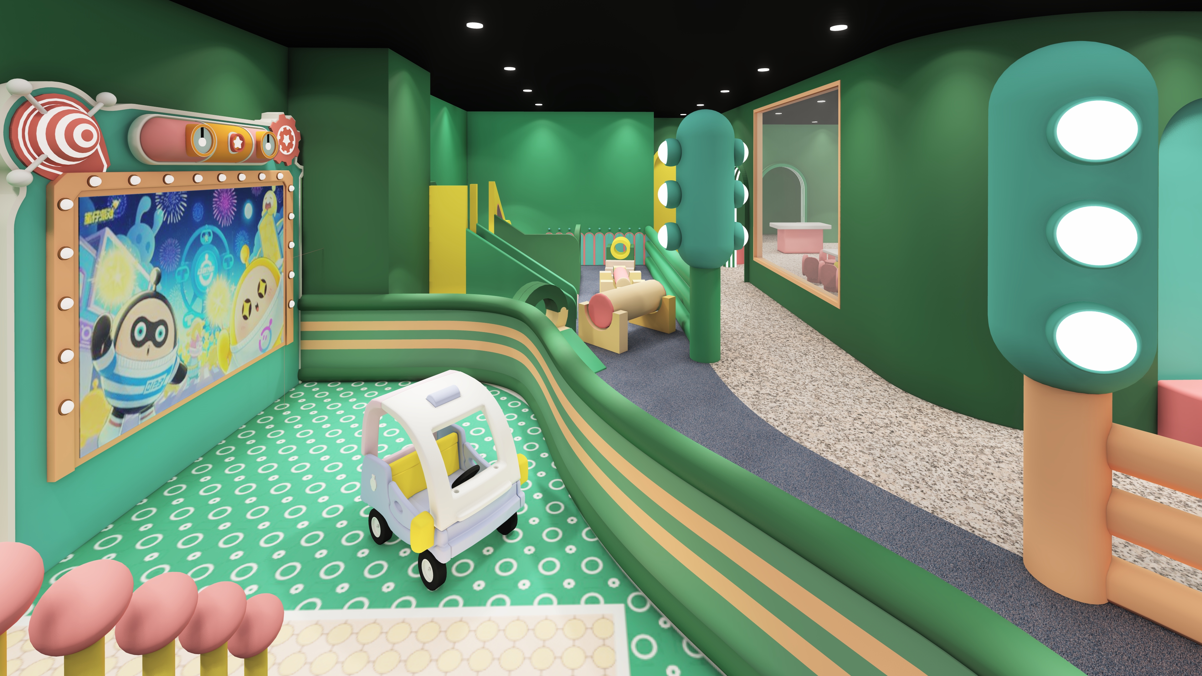 Saudi Arabia Indoor Playground by NinescapeLand