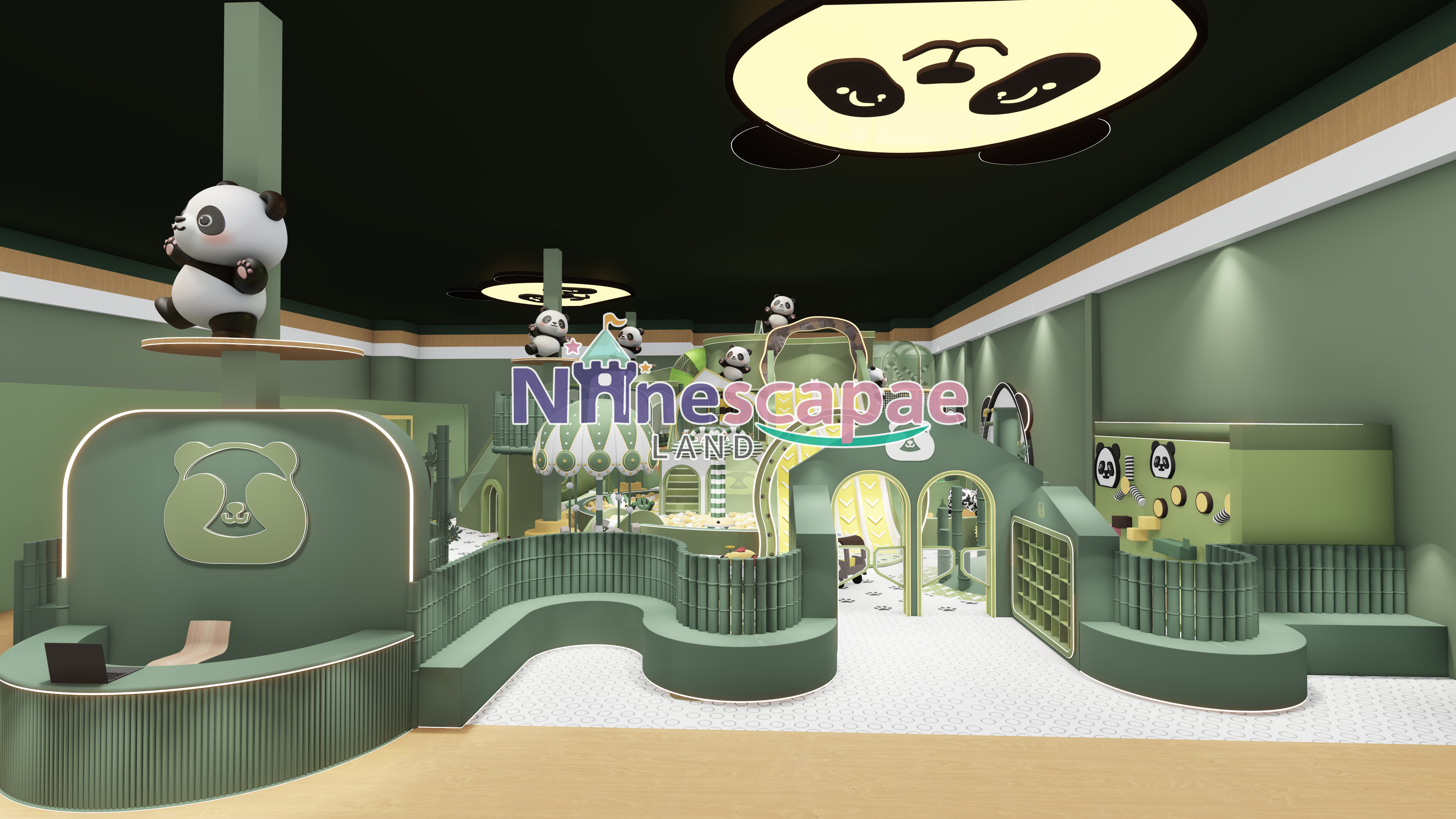 USA Chinatown Playground by NinescapeLand