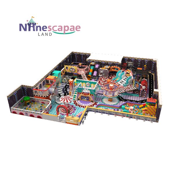 Multi-Level Indoor Playground