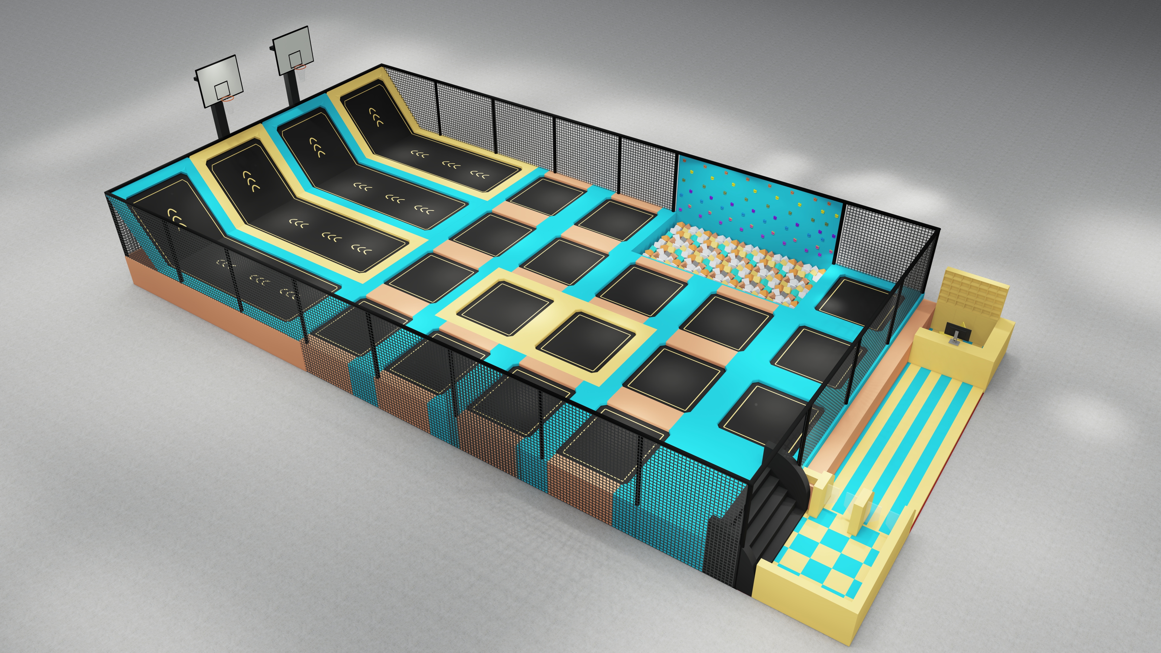 Commercial Indoor Playground Design Plan: How to Plan Indoor Children’s Playground Spaces