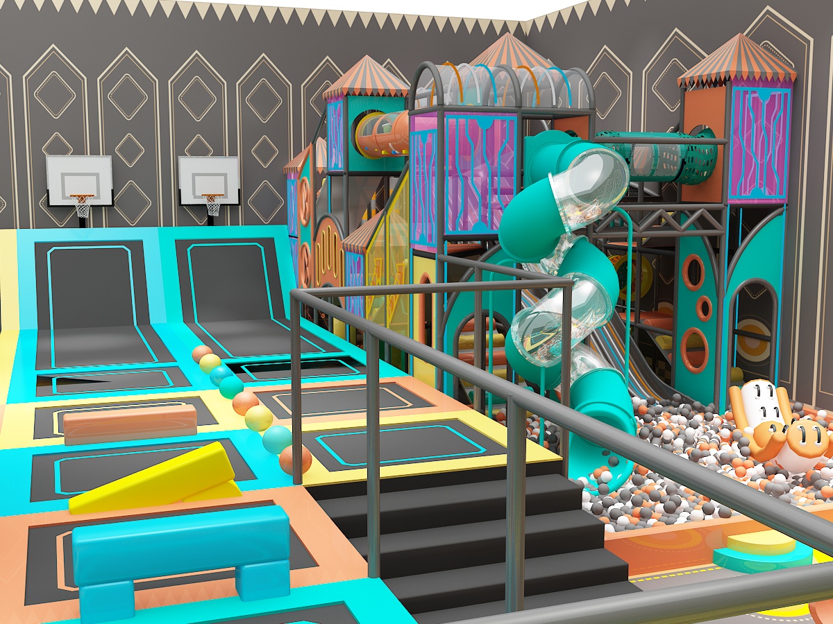 Trampolinpark - Indoor Trampoline Arena by NinescapeLand