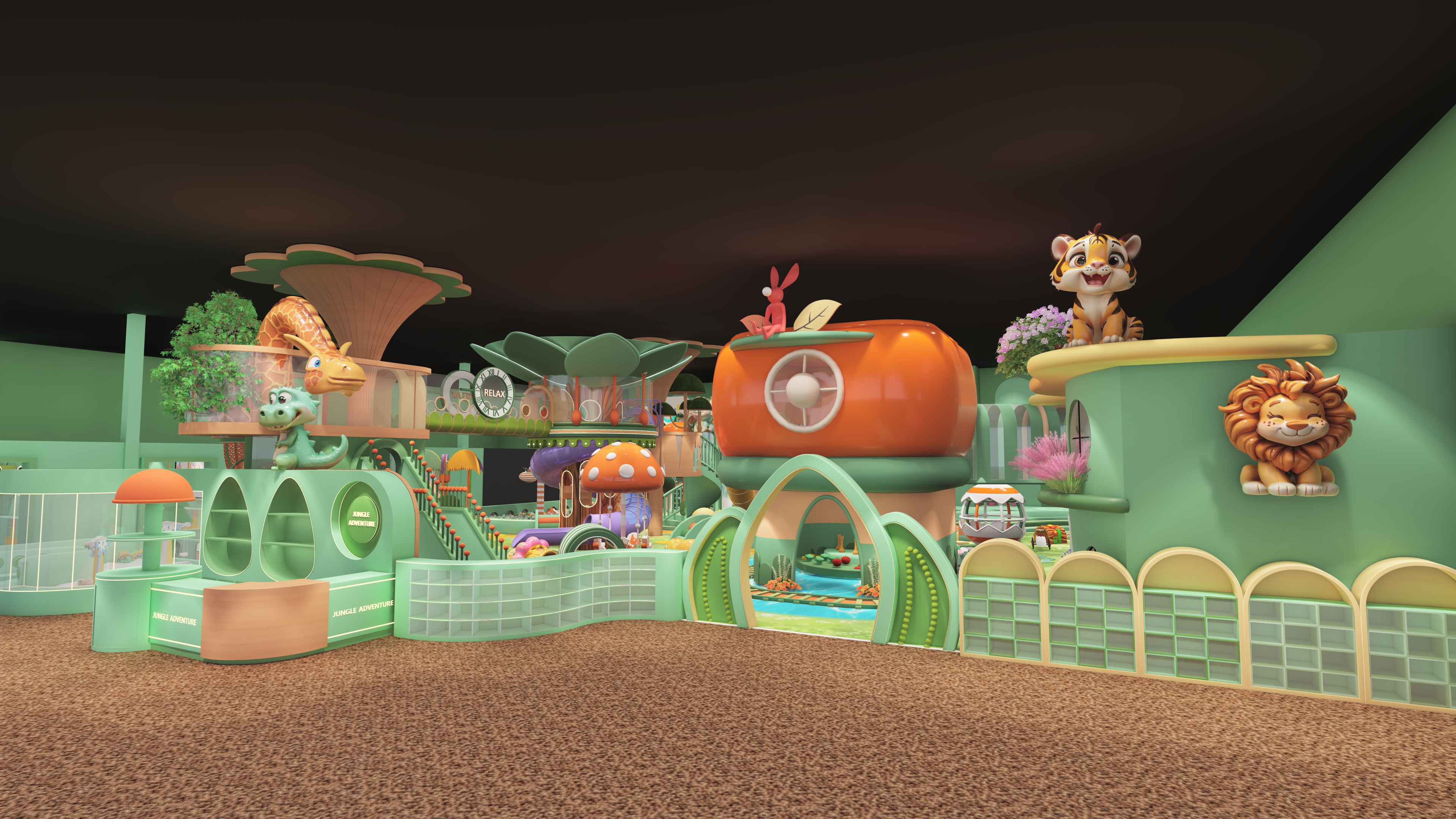 USA Forest Theme Playground by NinescapeLand