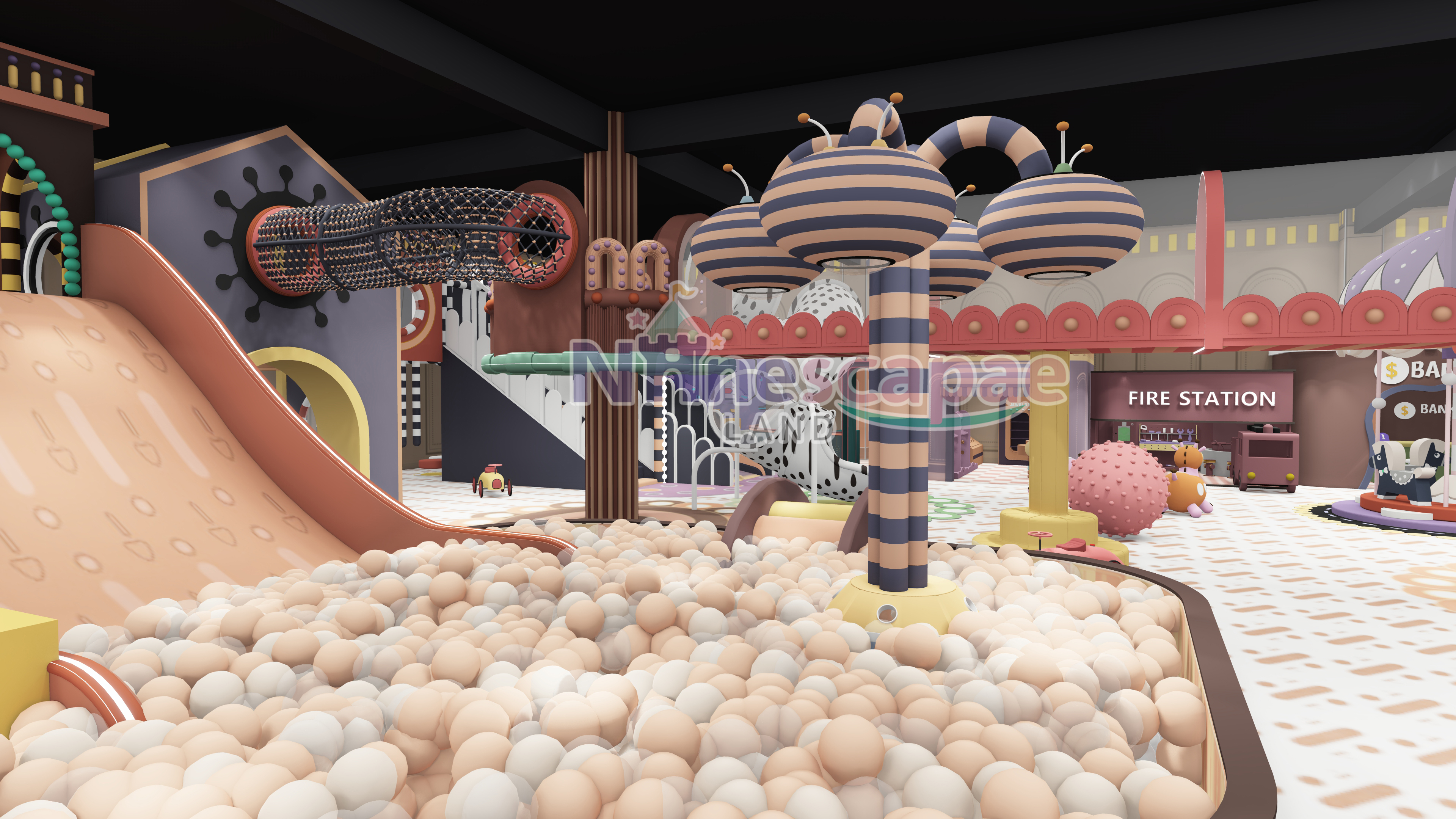 India Indoor Playground by NinescapeLand