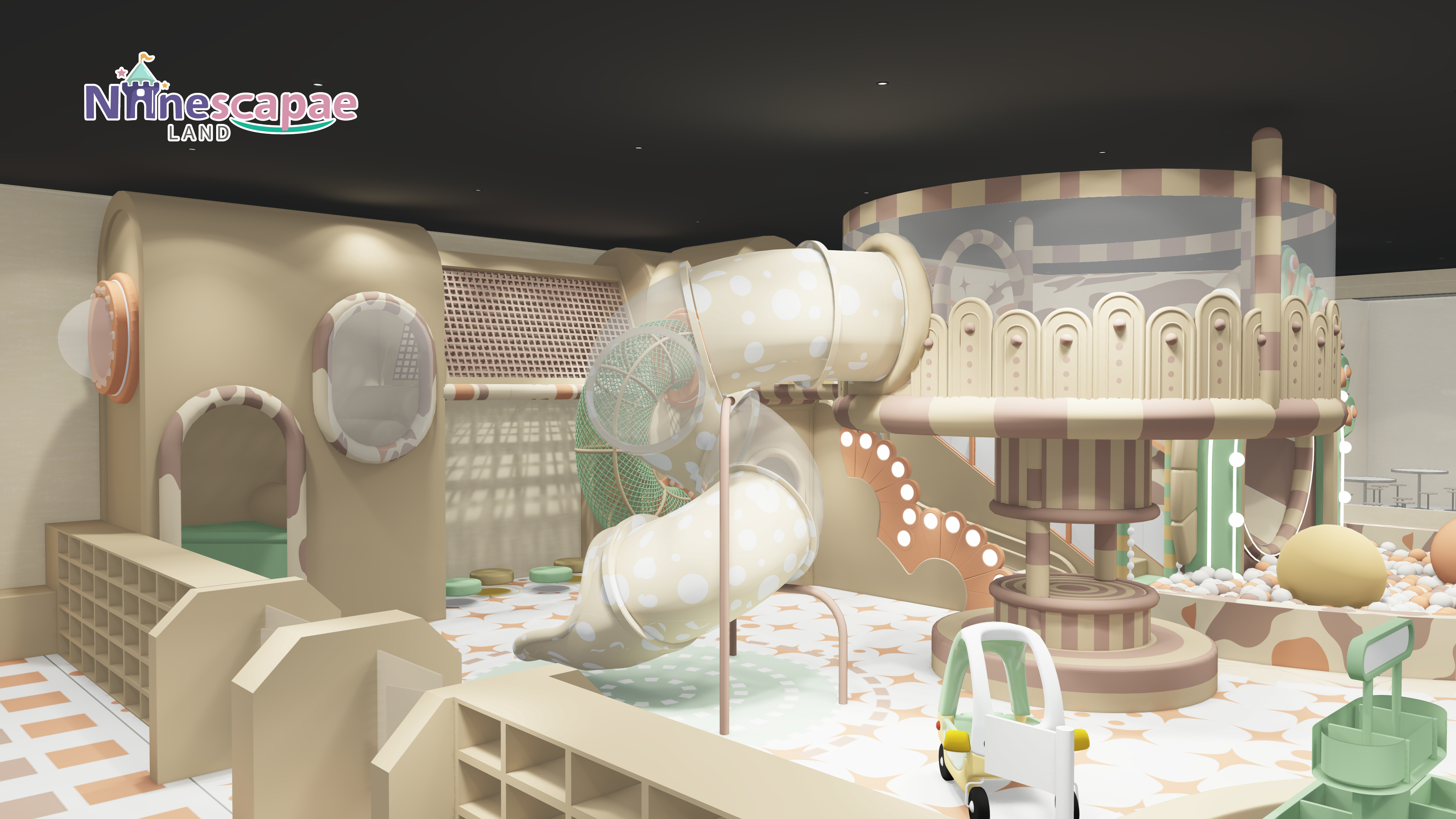 USA Indoor Playground by NinescapeLand