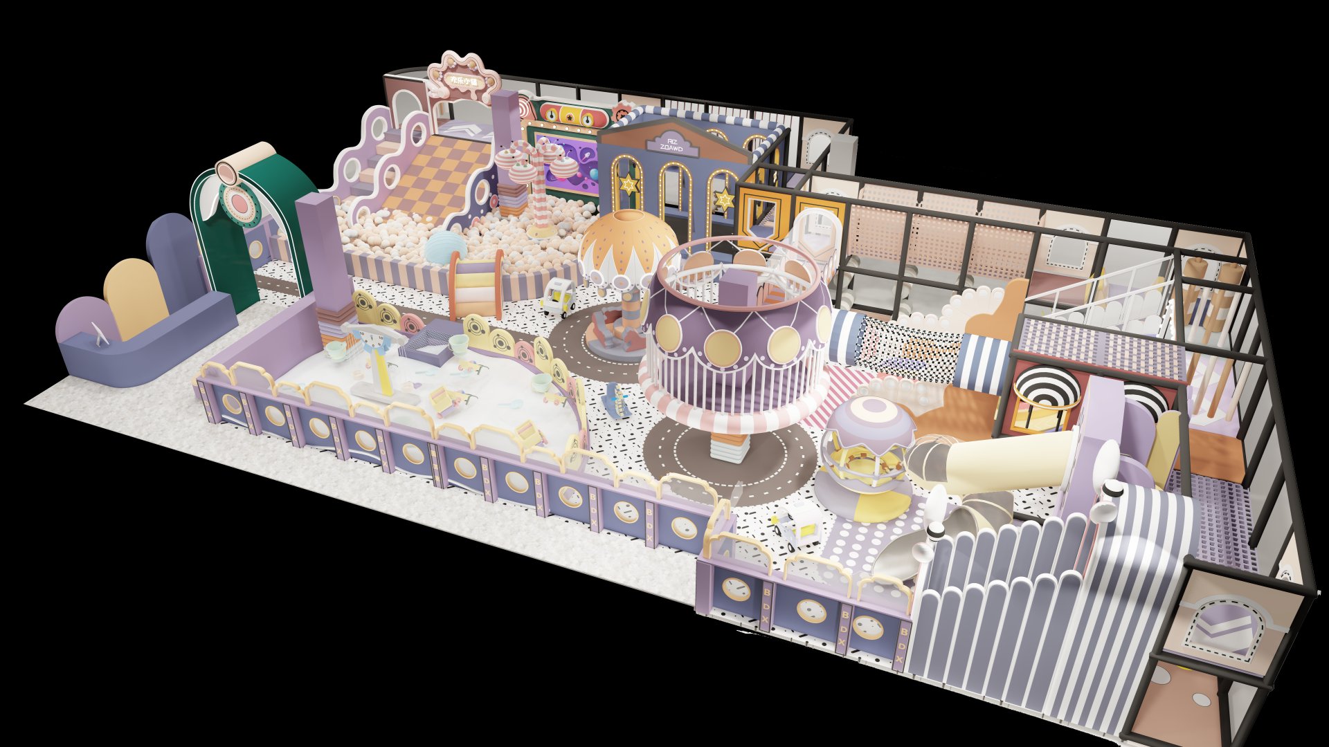 Custom Soft Play Area Design 4 by NinescapeLand